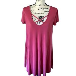MADELINE & MONROE rose pink dress